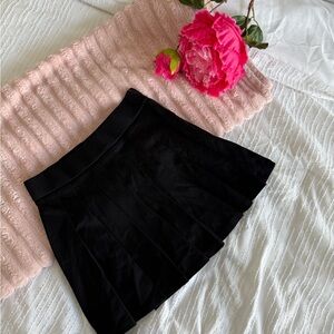 La Hearts by PacSun Black Skater Skirt